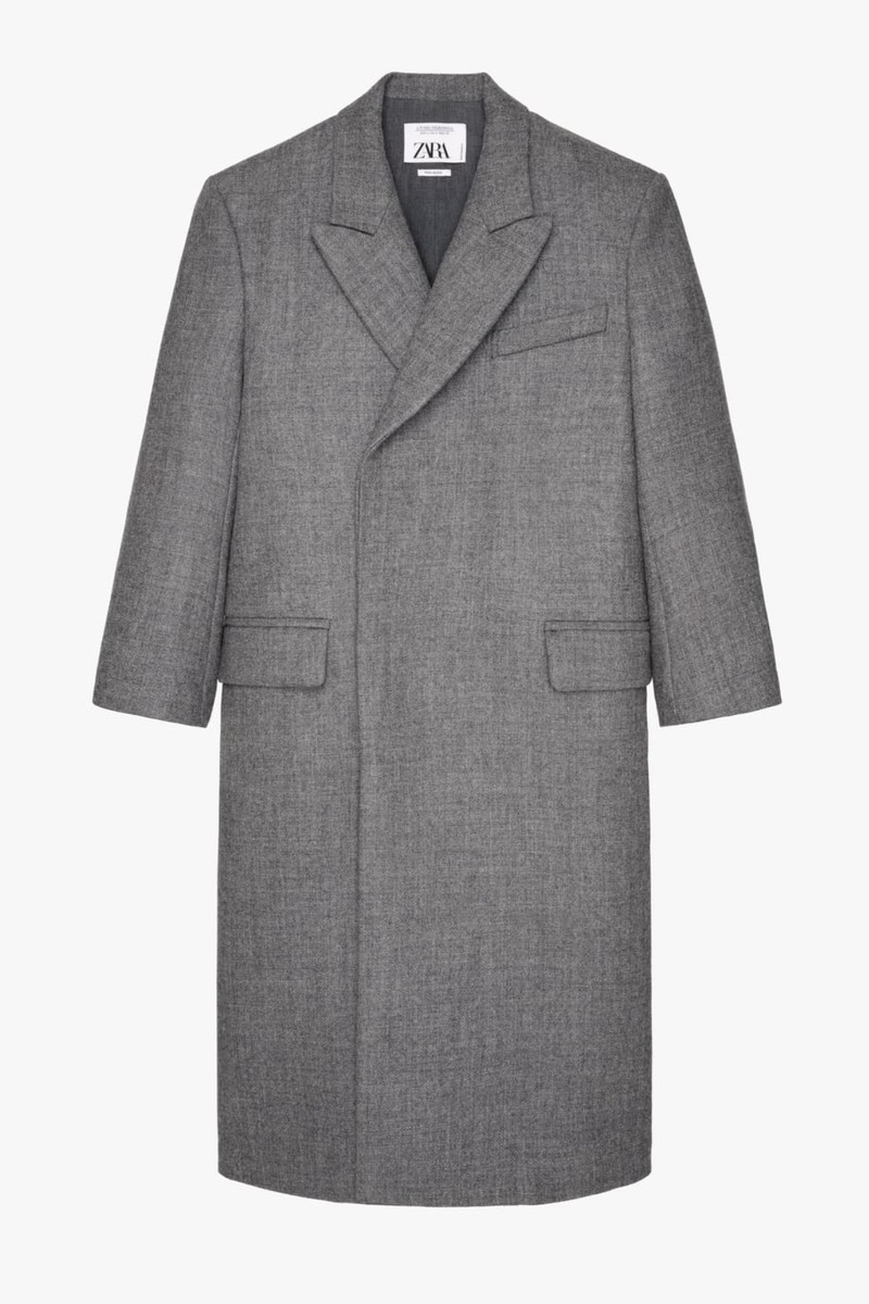 Oversized Wool Coat from Zara