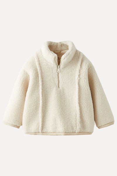 Faux Shearling Jacket from Zara