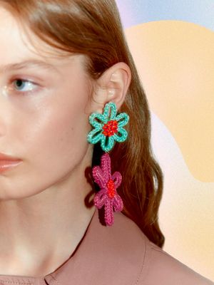 Crochet Flower Earrings, £17.99 | Zara