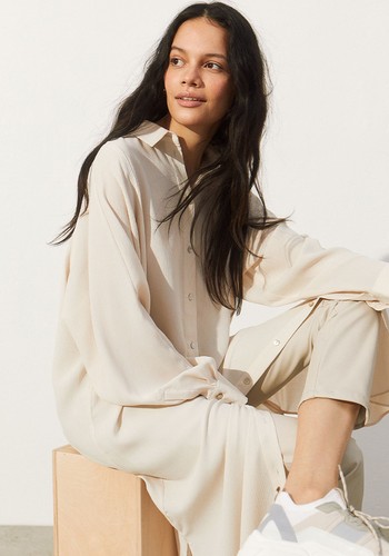 Calf-Length Shirt Dress from H&M