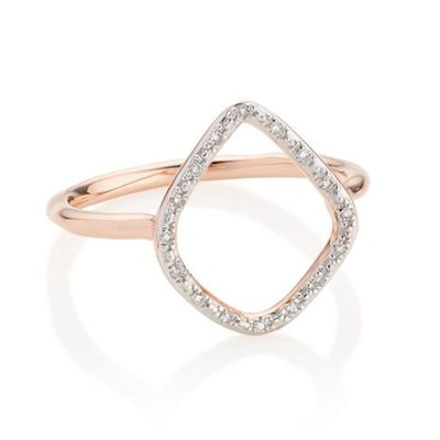 Riva Diamond Hoop Ring