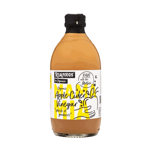Organic Raw Apple Cider Vinegar from Realfoods 
