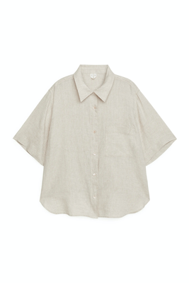 Short Sleeved Linen Shirt from ARKET