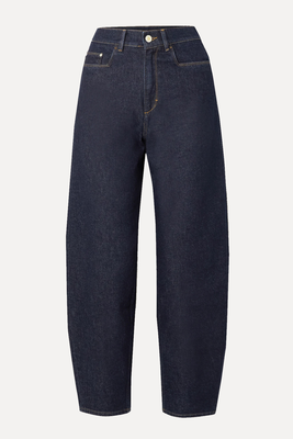 Chamomile Organic Cropped High-Rise Tapered Jeans from Wandler + NET Sustain