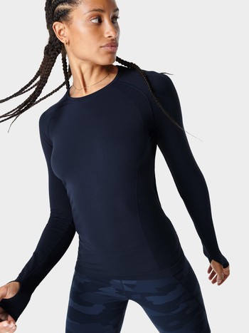 Athlete Seamless Gym Long Sleeve Top