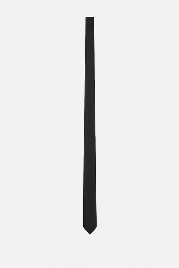 Plain Tie In Silk Satin from Celine