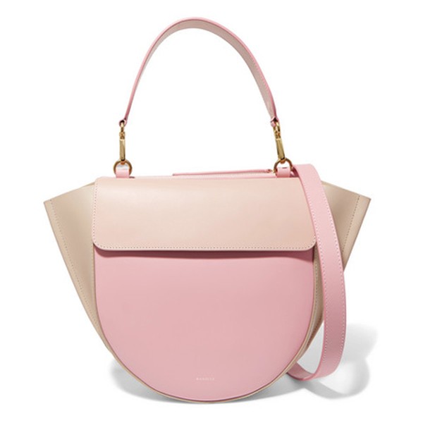 Hortensia Medium Colour Block Leather Shoulder Bag from Wandler