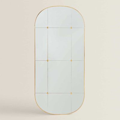Metal Frame Mirror from Zara