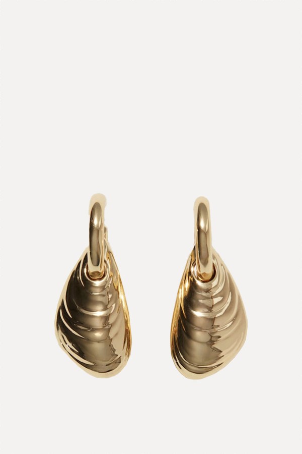 Pendant Hoop Earrings