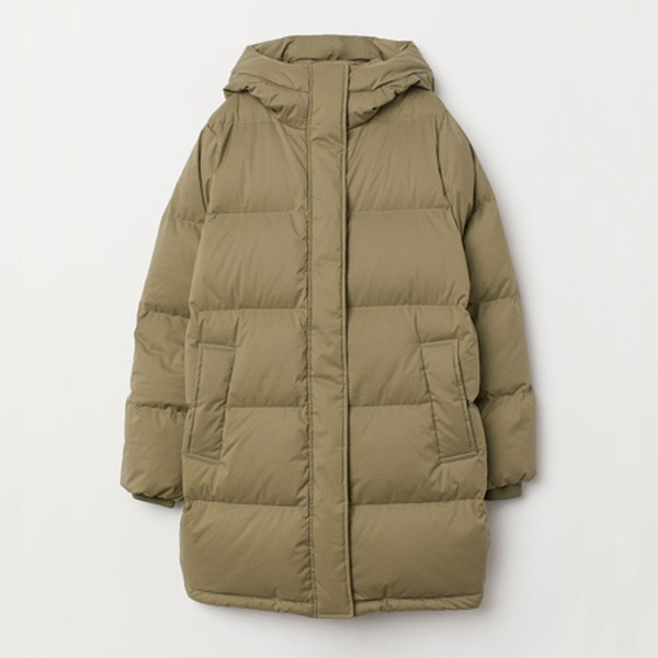 Long Down Jacket from H&M