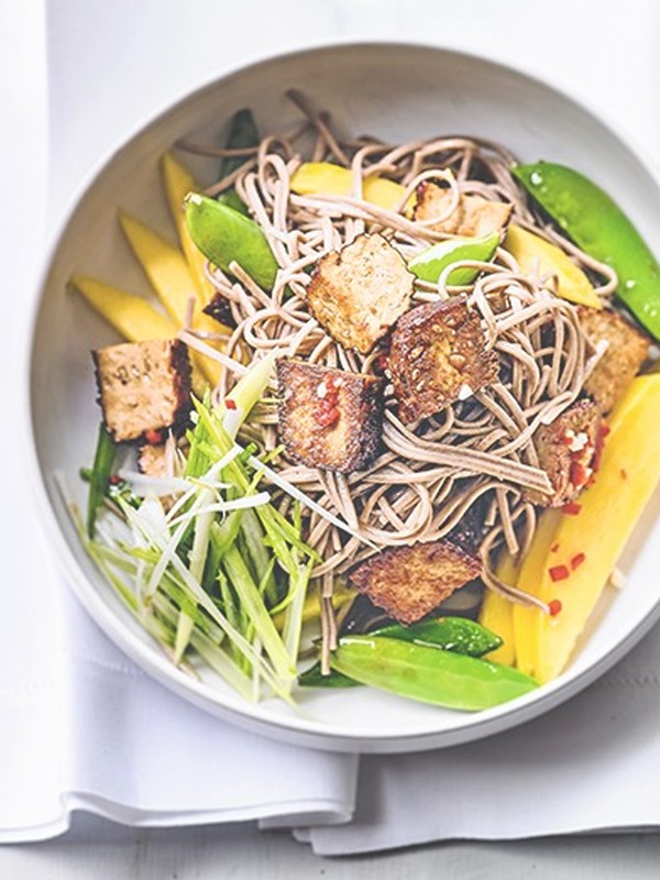 Smoked Tofu Noodle Salad