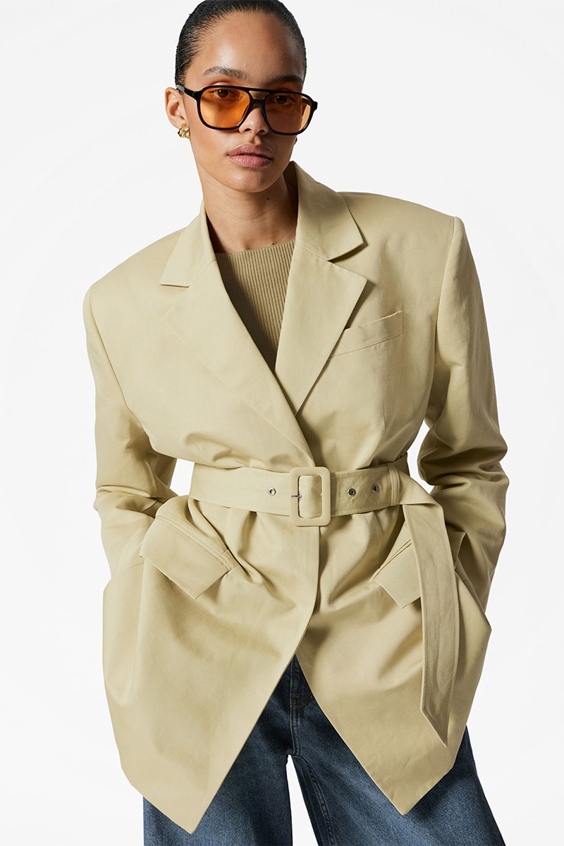 Belted Blazer