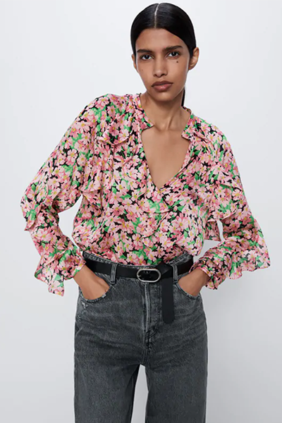 Printed Shirt from Zara