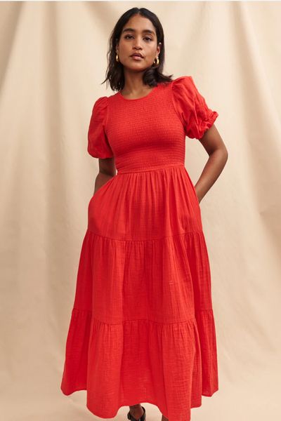 Tiered Charlie Midi Dress