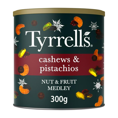 Nut & Fruit Medley Cashews & Pistachios  from Tyrrell's 