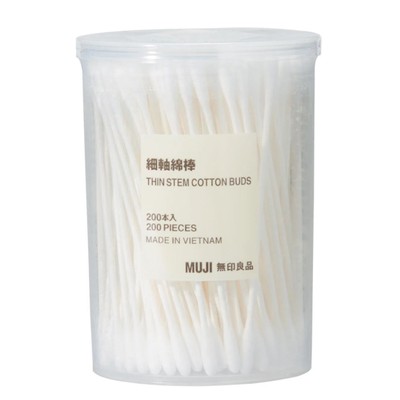 Thin Cotton Buds from Muji