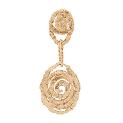 Four Gold Plated Single Earring from Orit Elhanati