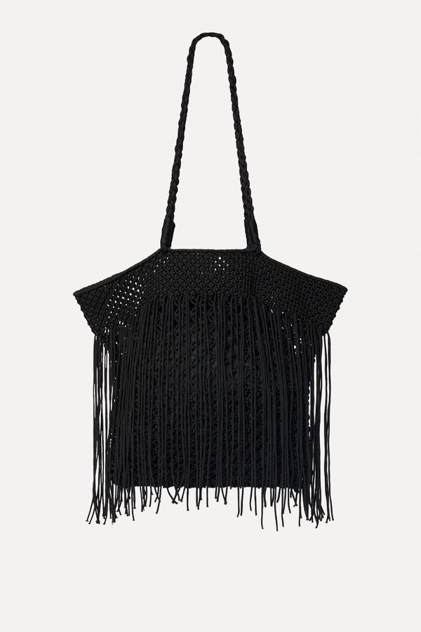 Crochet Fringe Bag