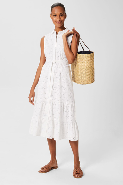 Esme Broderie Dress from Hobbs