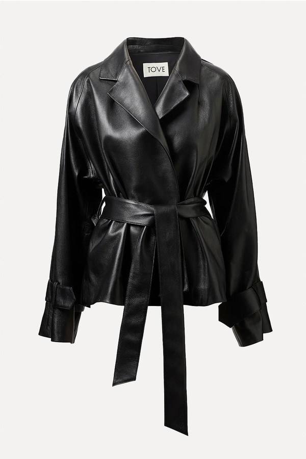 Zoya Leather Jacket from Tove