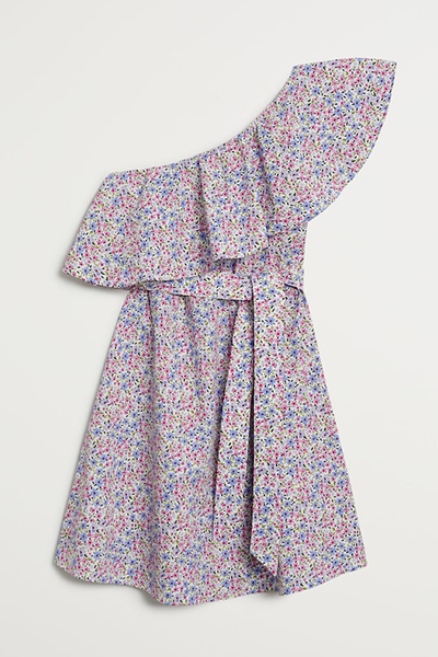 Ruffled Floral Dress from Mango