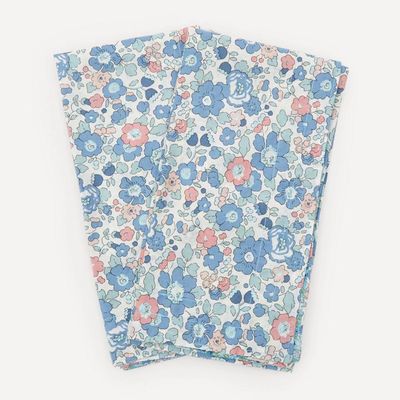Betsy & Amelie Stitch Edge Napkins Set Of Two from Coco & Wolf