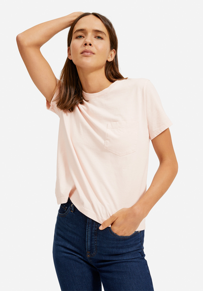 The Organic Cotton Box-Cut Pocket Tee