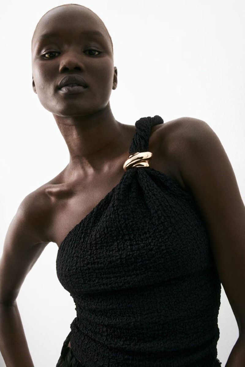 One-Shoulder Top