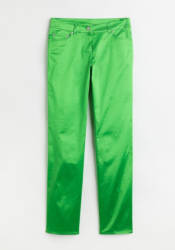 Green Satin Co-Ord from H&M