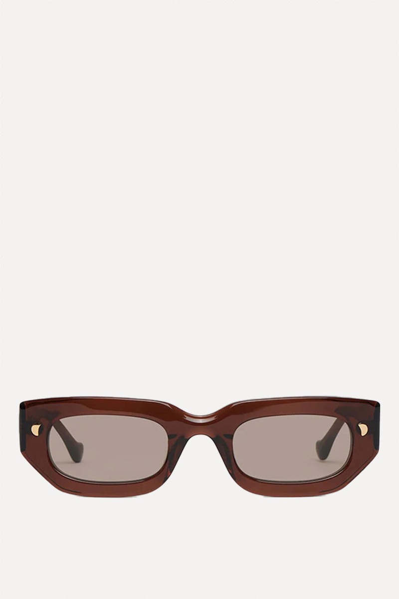 Kadee Bio-Plastic D-Frame Sunglasses from Nanushka