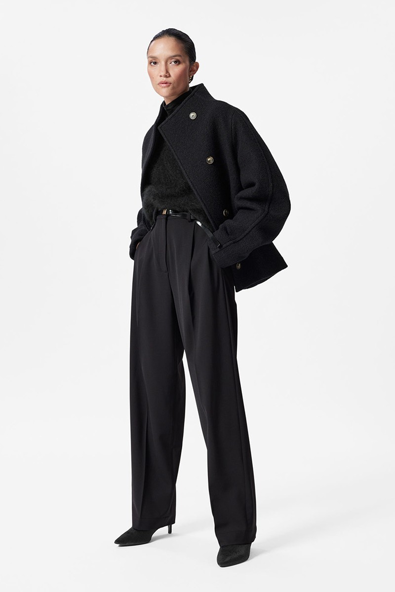 Straight-Leg Press-Crease Trousers from & Other Stories