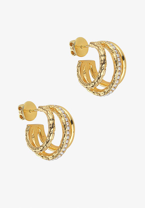 Pearl Strands Earrings from Pacharee