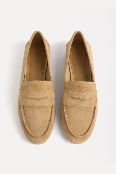 Suede Leather Loafers from Parfois