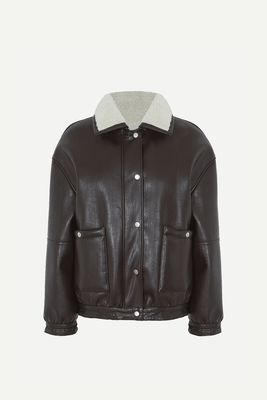Arin Faux Leather Jacket from The Frankie Shop