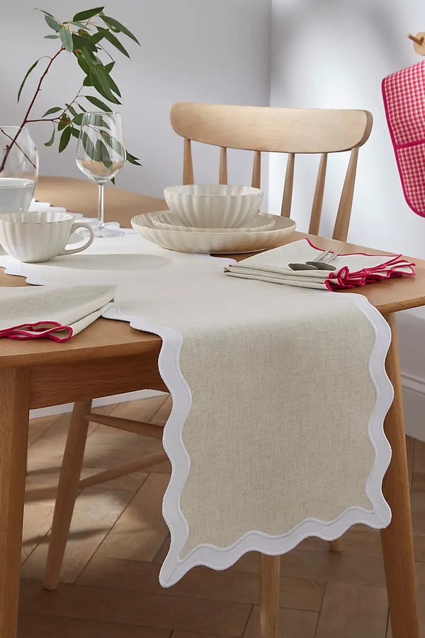 Reversible Scallop Runner from Dunelm