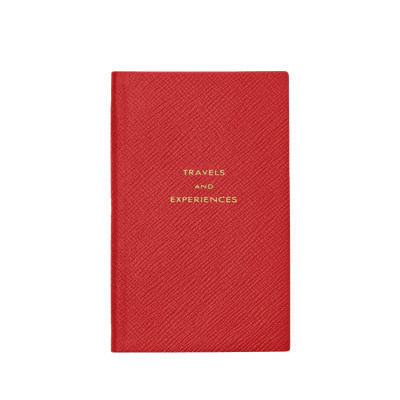 Leather Travel & Experiences Notebook from Smythson