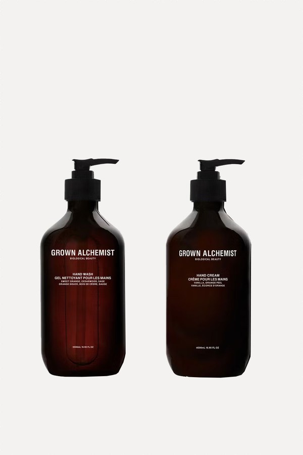 Hand Wash & Hand Cream Set from Grown Alchemist