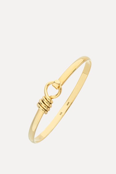 Bayswater Gold Vermeil Rope Bangle from Auree