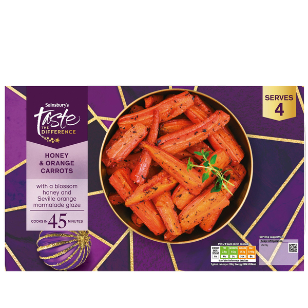 Honey & Orange Glazed Carrots from Sainsbury's