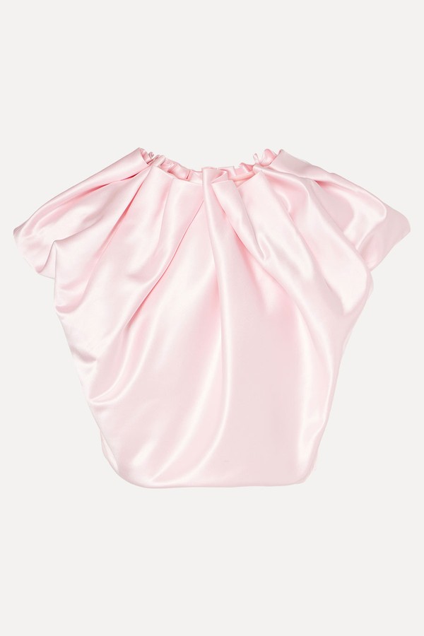 Draped Satin Top from Simone Rocha
