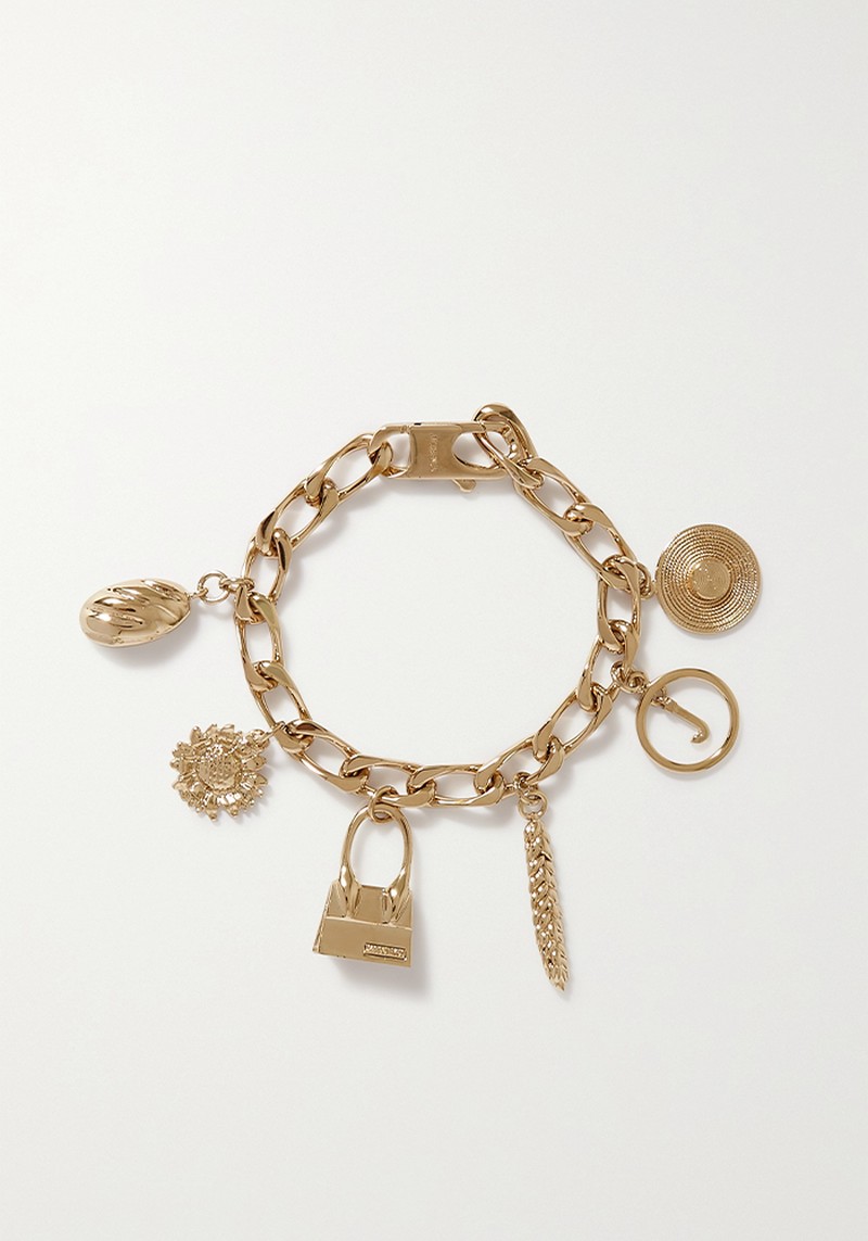 Gold Tone Bracelet from Jacquemus