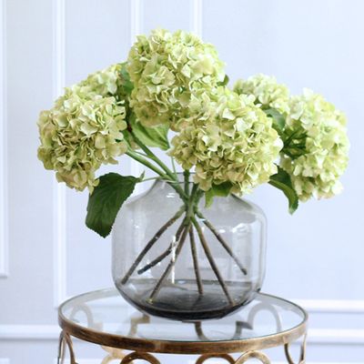 Green Dried Hydrangea - Bunch of 6 Stems from Amaranthine Blooms