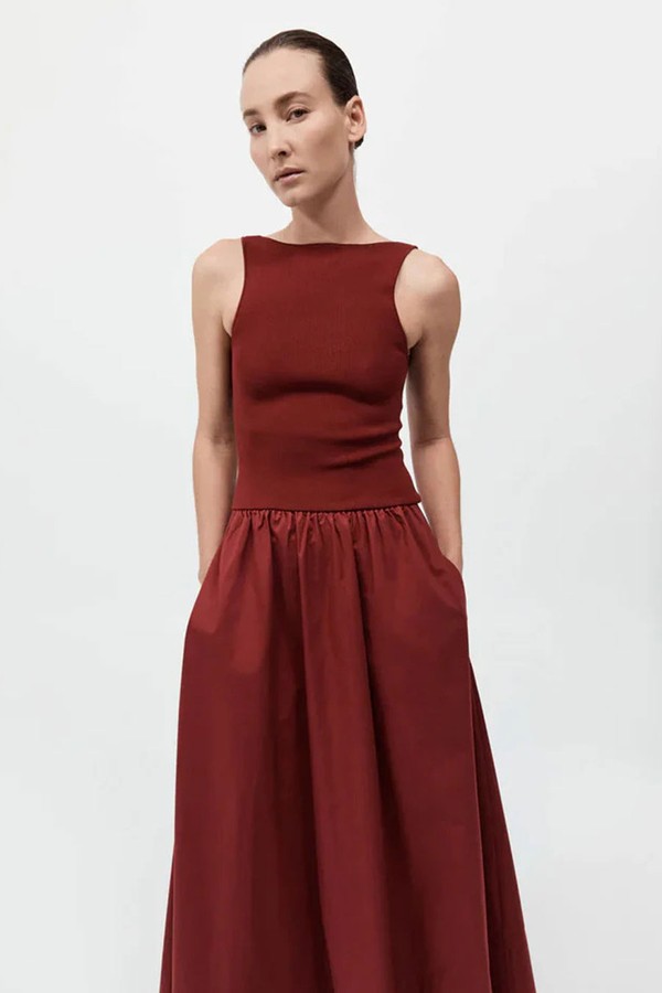 Bateau Cut Dress from St. Agni
