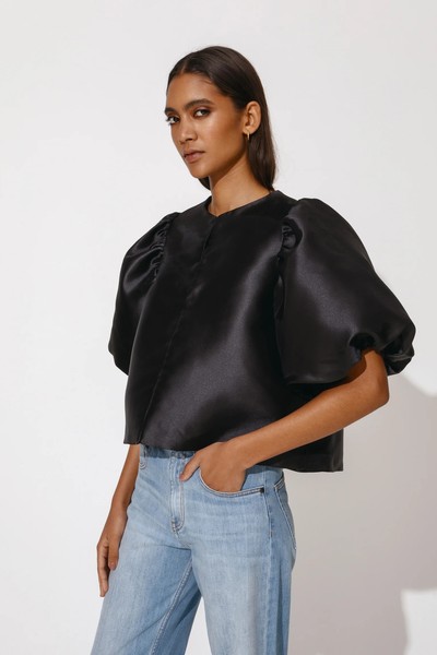 Cleo Pouf Sleeve Blouse from By Malina