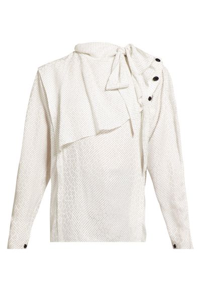 Saki Silk-Blend Blouse from Isabel Marant