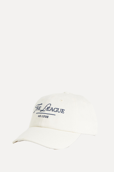 Text-Motif Twill Cap from H&M
