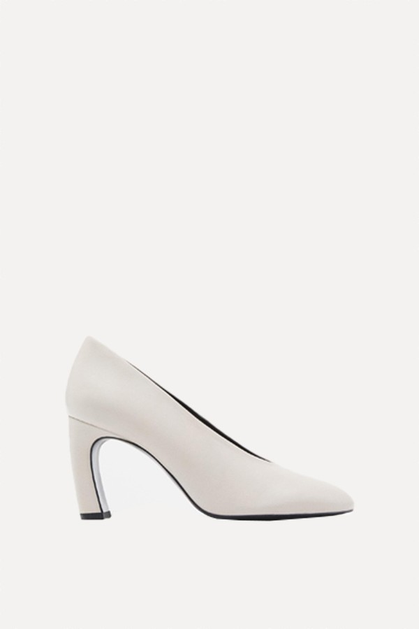 Heeled Shoes With Rounded Toe from Massimo Dutti