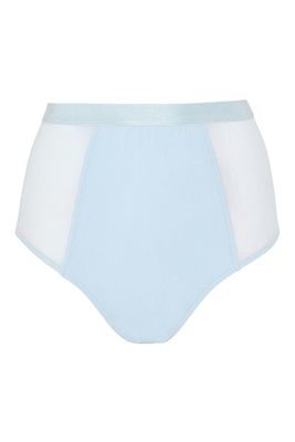 Ewe High Waisted Brief Blue from Moons and Junes