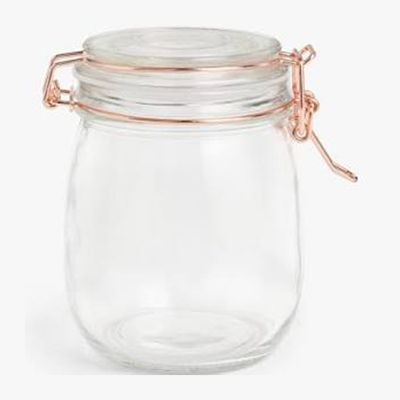 Copper Wire Cliptop Airtight Storage Jar from John Lewis