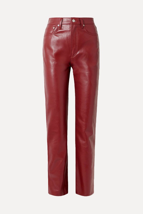 '90s Pinch Waist Straight-Leg Pants from Agolde